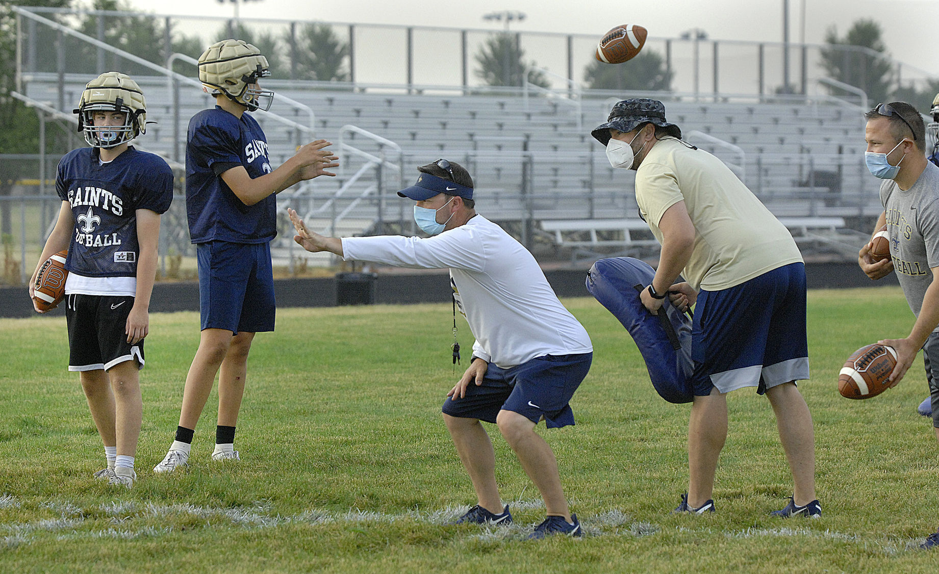 Masks at Catholic
